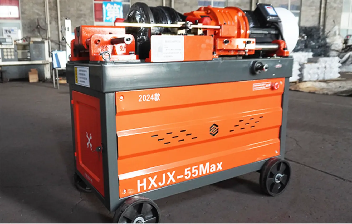 Steel Rebar Thread Rolling Machine - Heavy body weight