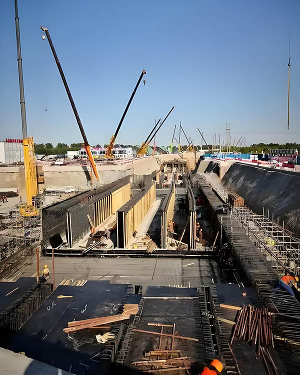 Straight Threaded Rebar Coupler Project - Xiong'an New Area Comprehensive Pipe Gallery