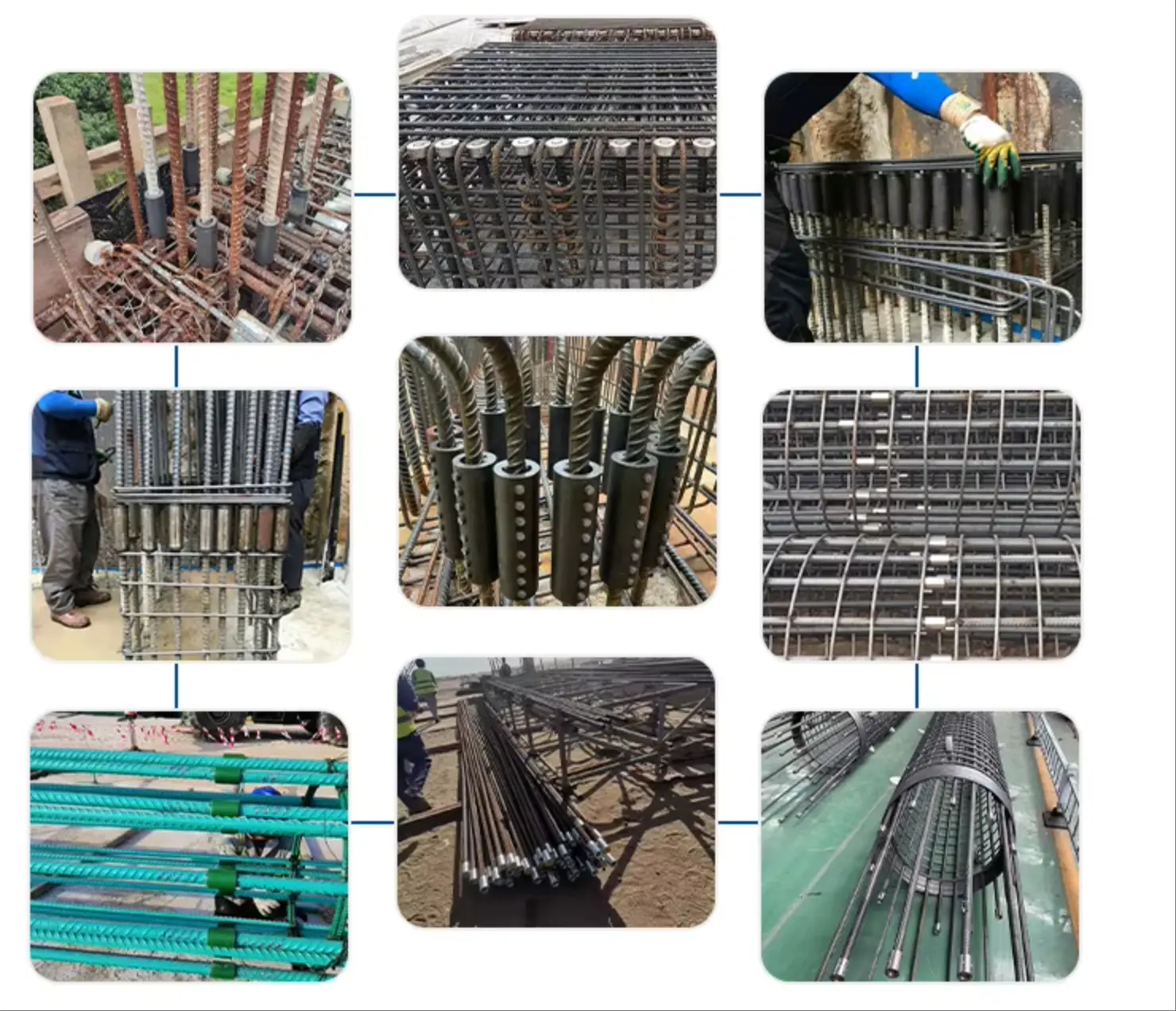 cold extrusion press rebar coupler application scenarios