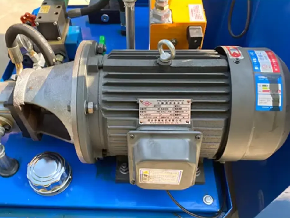 Steel Bar Thread Rolling Machine 4kv hydraulic motor