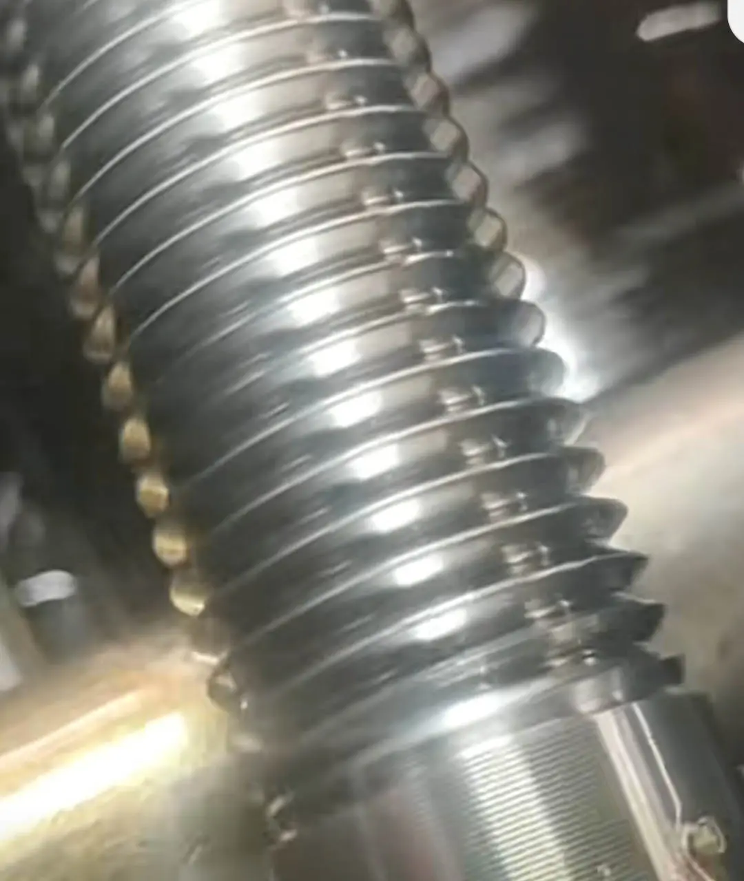 Steel Bar Thread Rolling Machine Processing effect