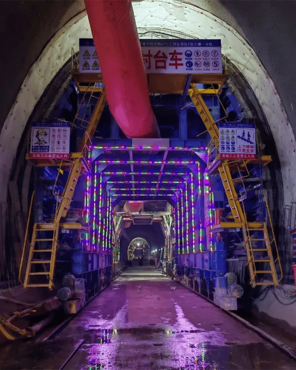 baoji tianshui tunel project