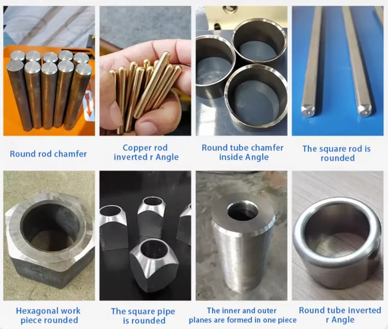 Automatic Chamfering Machine processing effect