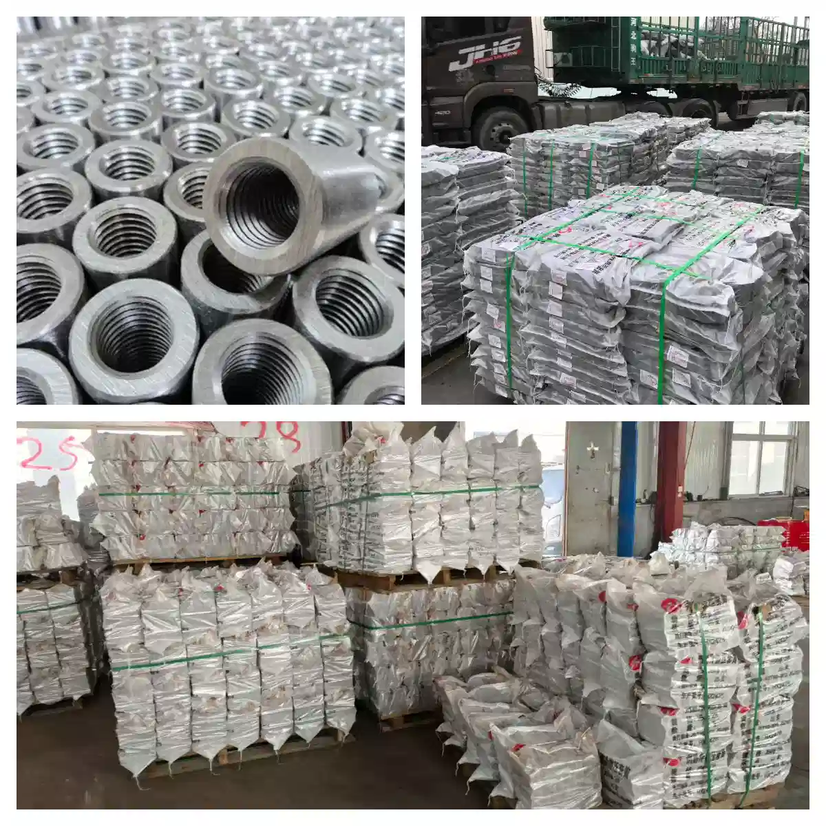 HighStrength Upset Thread Rebar Coupler packing