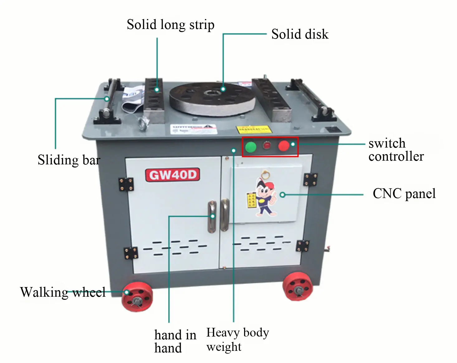 Rebar Bending Machine Feature Introduction