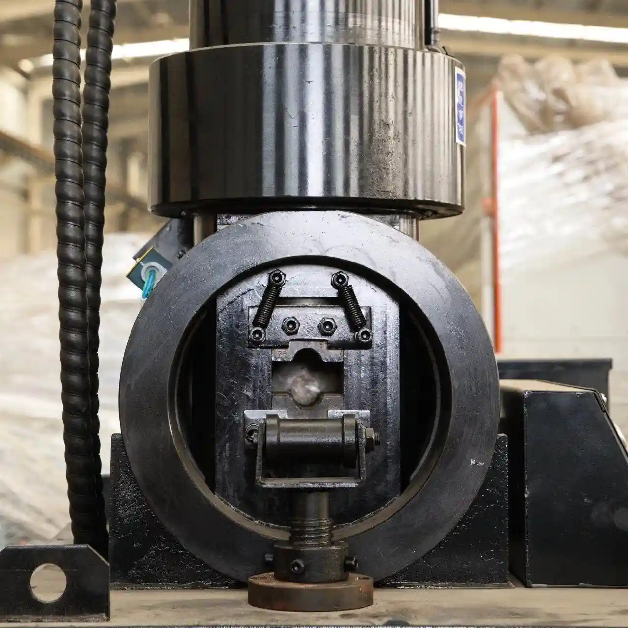 Rebar Upsetting Machine Hydraulic Steel Bar End Forging Equipment