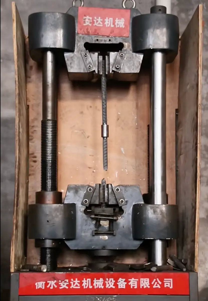 Upset Thread Rebar Couple Tensile Test