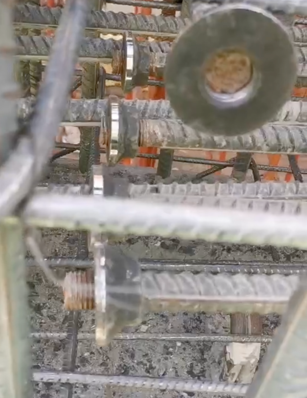 Rebar anchor plate with flange hex nut - Application Scenarios