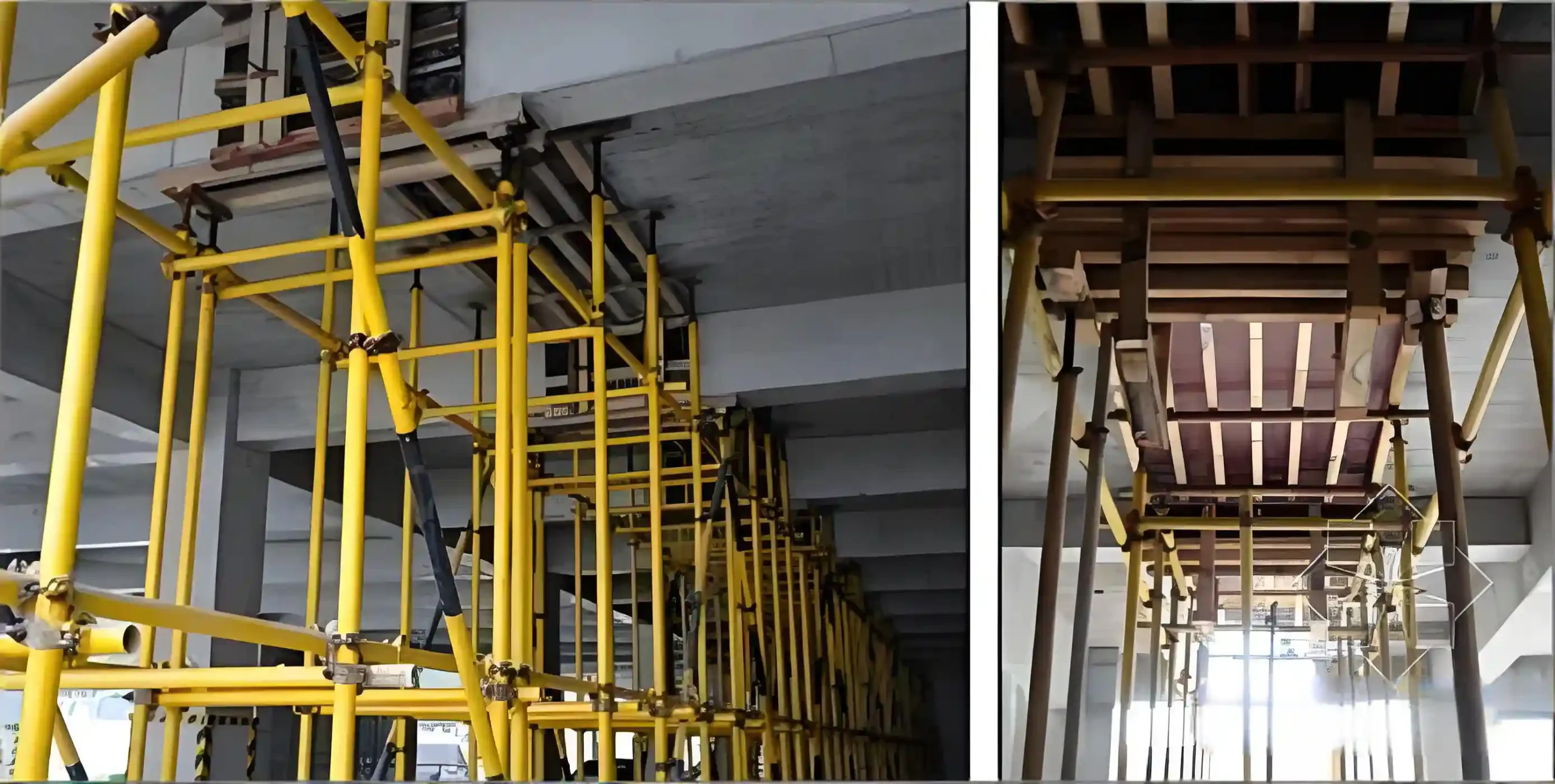 Schematic Diagram of Post-Pour Joint Formwork System