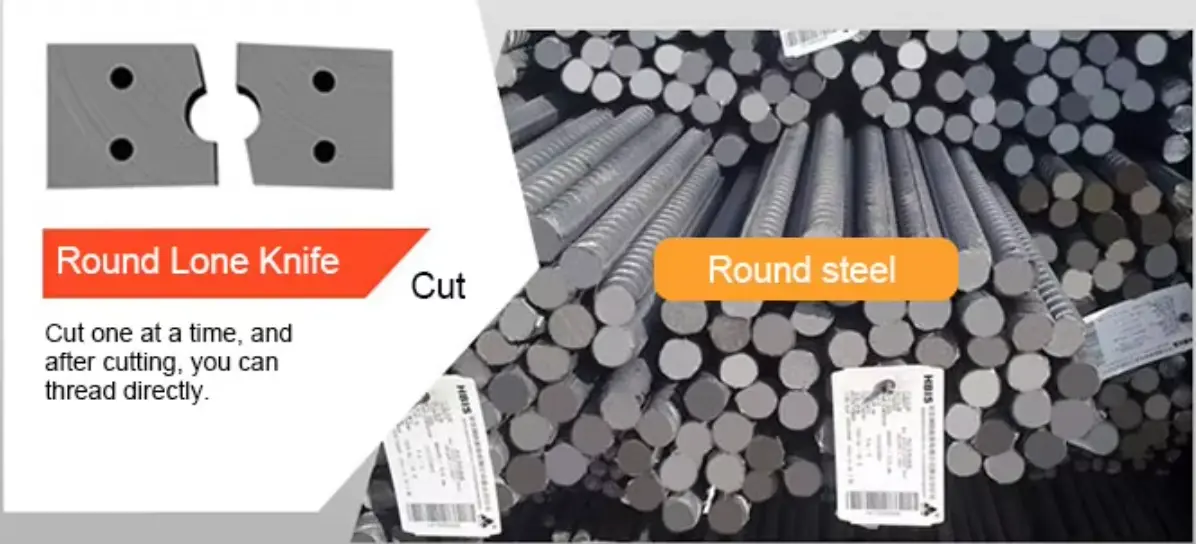 Steel Bar Cutting Machine Round Lone Knife