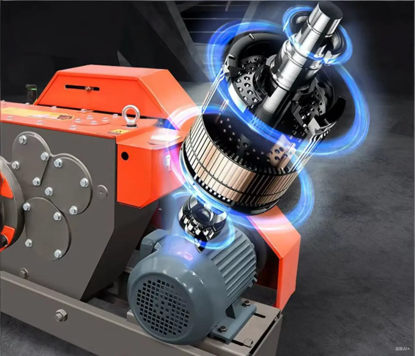 Steel Bar Cutting Machine motor