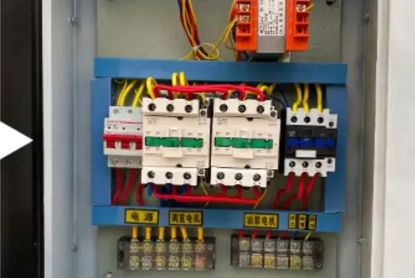 Steel bar straightening and cutting machine - brand frequency converter