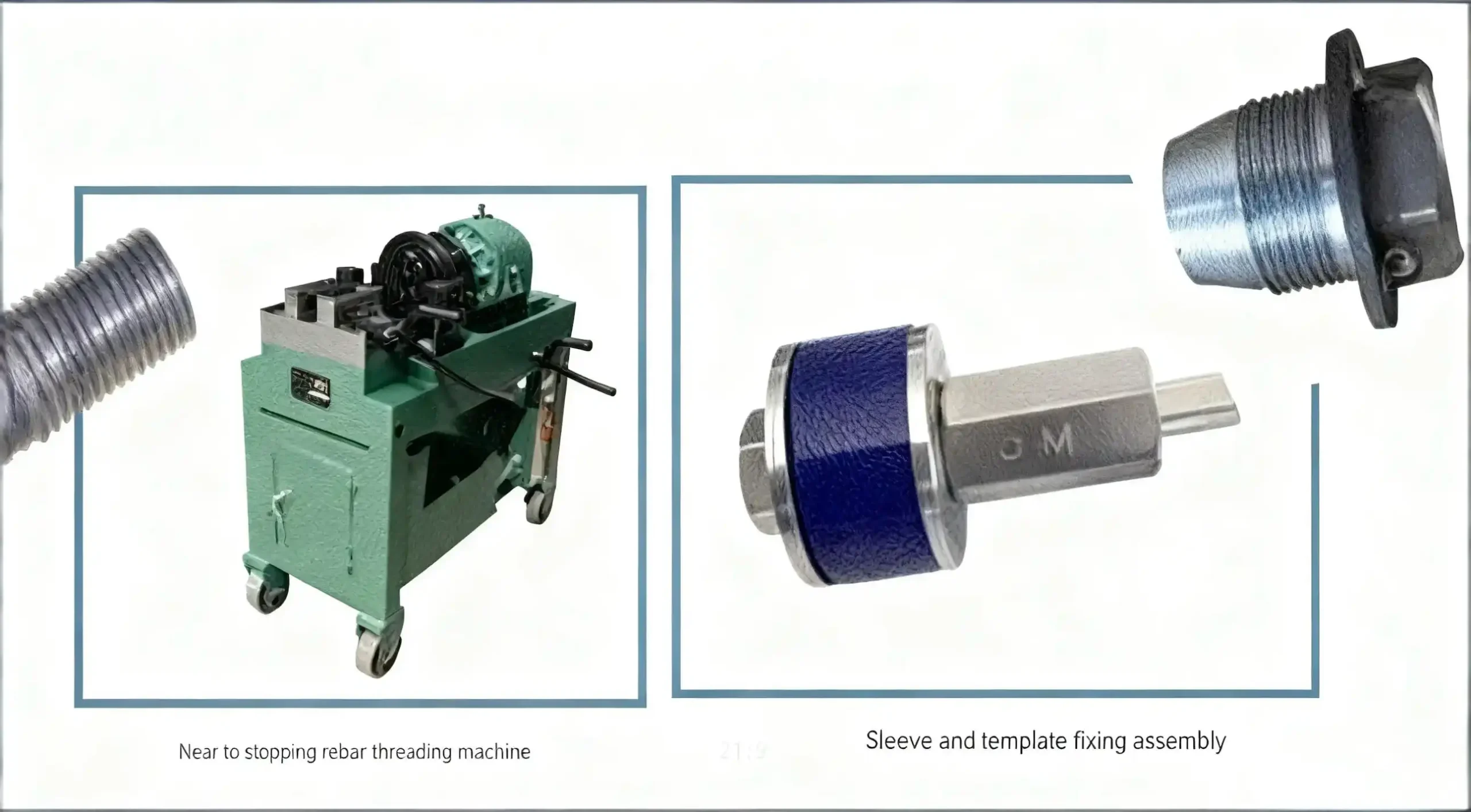 Thread Rolling Machine and SleeveFixtures
