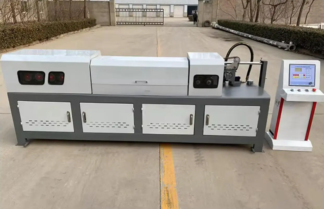 steel bar straightening and cutting machine1