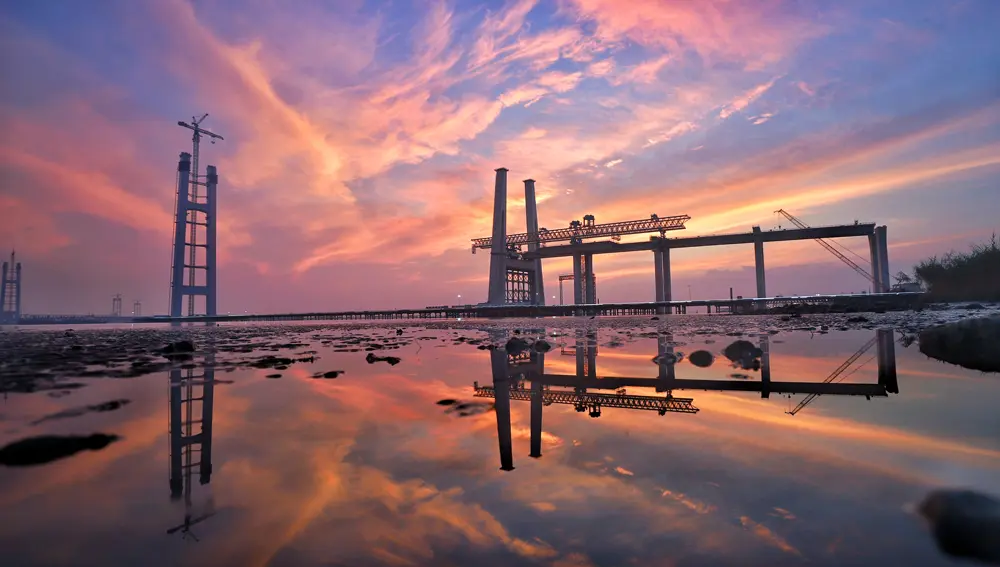 Rebar coupler for bridges - Zhang Jinggao Yangtze River Bridge Project