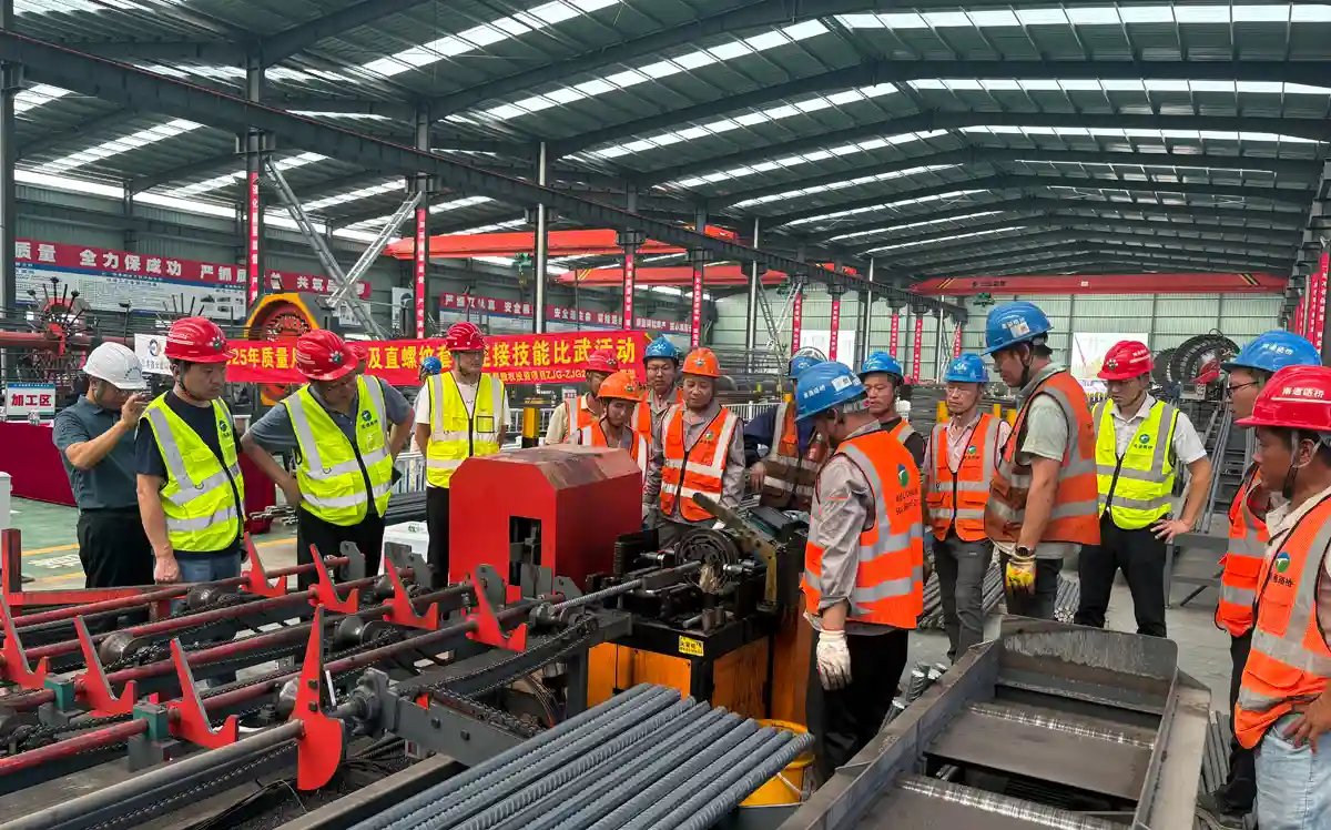 Reinforcing Bar Threading and Straight Thread Coupling Connection Skills Competition