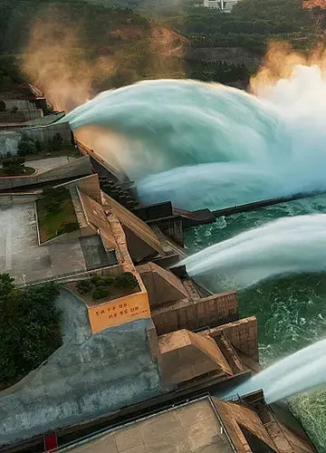 rebar coupler application hydroelectric power